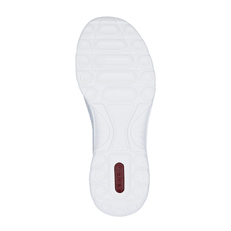 Rieker Nikita 52 Sneaker (Women) - Ice-Multi/Weiss-Silber Athletic - Casual - Lace Up - The Heel Shoe Fitters