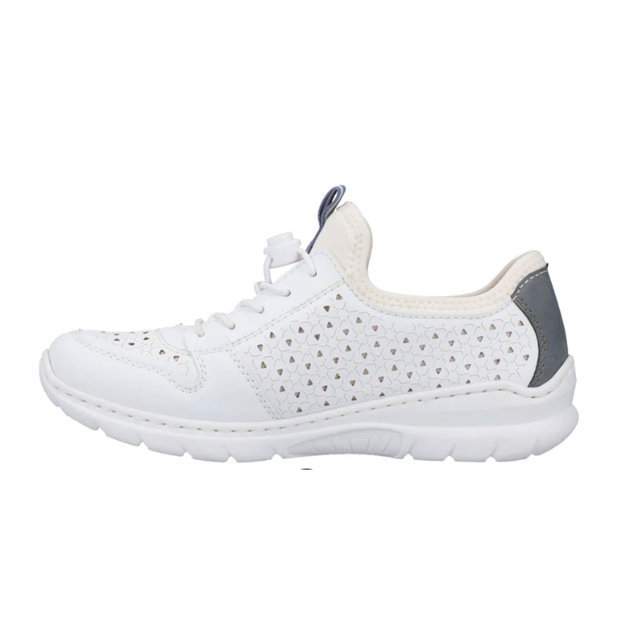 Rieker L3288-80 Sneaker (Women) - Weiss/Adria/Reinweiss Dress-Casual - Sneakers - The Heel Shoe Fitters