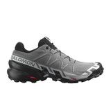Salomon Speedcross 6 Running Shoe (Men) - Quiet Shade/Black/Pearl Blue Athletic - Running - The Heel Shoe Fitters