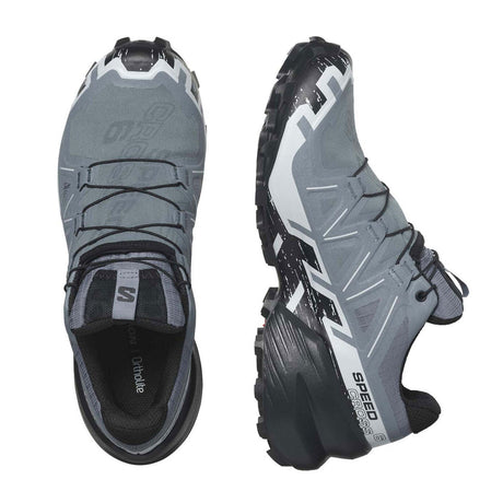 Salomon Speedcross 6 GTX Running Shoe (Women) - Flint/Black/Heather Athletic - Running - The Heel Shoe Fitters