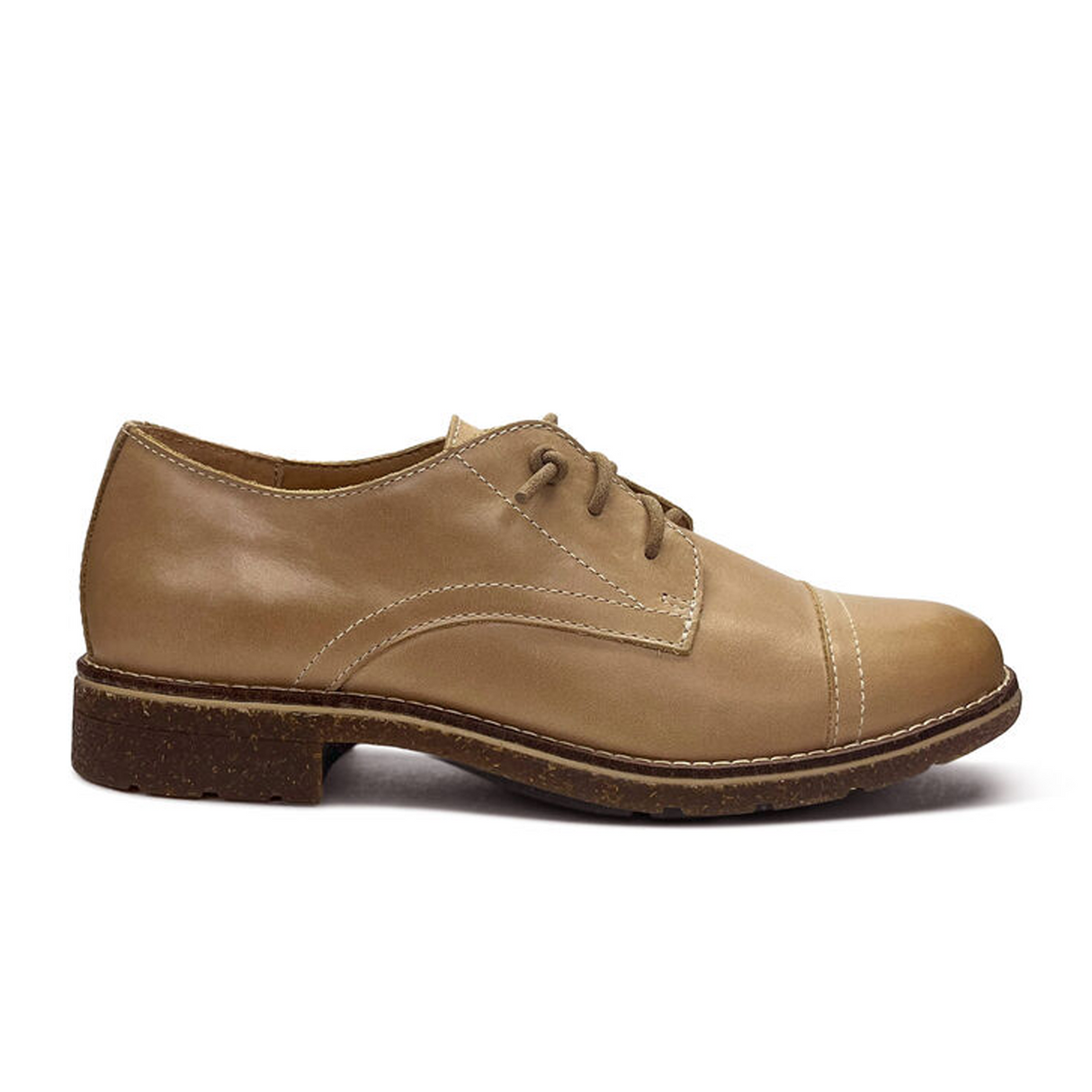 Aetrex Gina Oxford (Women) - Chai Dress Casual - Oxford - The Heel Shoe Fitters