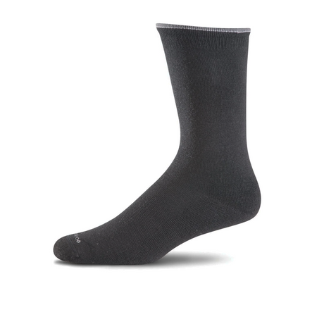 Sockwell Skinny Minnie Crew Sock (Women) - Black Accessories - Socks - Performance - The Heel Shoe Fitters