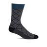 Sockwell Argyle Tweed Crew Sock (Men) - Black Accessories - Socks - Lifestyle - The Heel Shoe Fitters