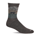 Sockwell Hill Side Crew Sock (Men) - Mushroom