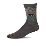 Sockwell Hill Side Crew Sock (Men) - Mushroom