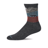 Sockwell Hill Side Crew Sock (Men) - Charcoal