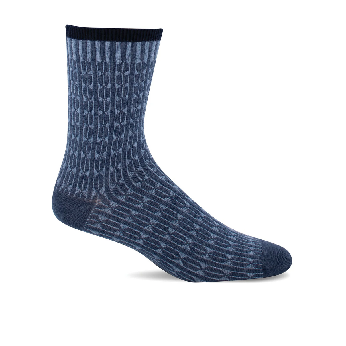 Sockwell Baby Cable Crew Sock (Women) - Denim Accessories - Socks - Lifestyle - The Heel Shoe Fitters