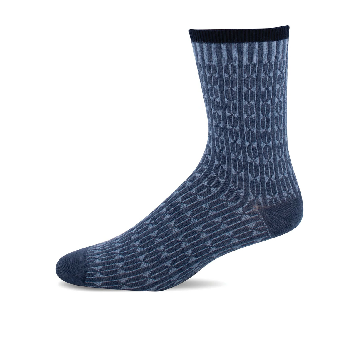 Sockwell Baby Cable Crew Sock (Women) - Denim Accessories - Socks - Lifestyle - The Heel Shoe Fitters