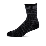 Sockwell Baby Cable Crew Sock (Women) - Black Accessories - Socks - Lifestyle - The Heel Shoe Fitters