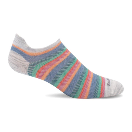 Sockwell Tipsy No Show Sock (Women) - Ash Accessories - Socks - Lifestyle - The Heel Shoe Fitters