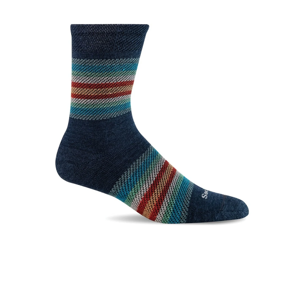 Sockwell Blanket Twill Crew Sock (Women) - Denim Accessories - Socks - Lifestyle - The Heel Shoe Fitters