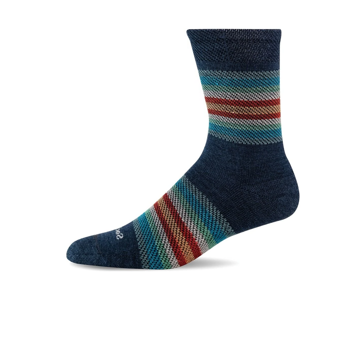 Sockwell Blanket Twill Crew Sock (Women) - Denim Accessories - Socks - Lifestyle - The Heel Shoe Fitters