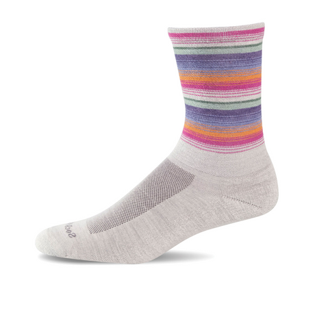 Sockwell Desert Stripe Crew Sock (Women) - Natural Accessories - Socks - Lifestyle - The Heel Shoe Fitters