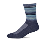 Sockwell Desert Stripe Crew Sock (Women) - Denim Accessories - Socks - Lifestyle - The Heel Shoe Fitters