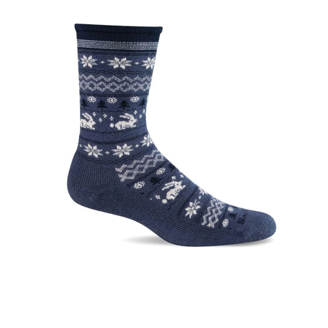 Sockwell Folksy Fairisle Crew Sock (Women) - Denim Accessories - Socks - Lifestyle - The Heel Shoe Fitters