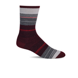 Sockwell Jasmin Crew Sock (Women) - Cranberry Accessories - Socks - Lifestyle - The Heel Shoe Fitters