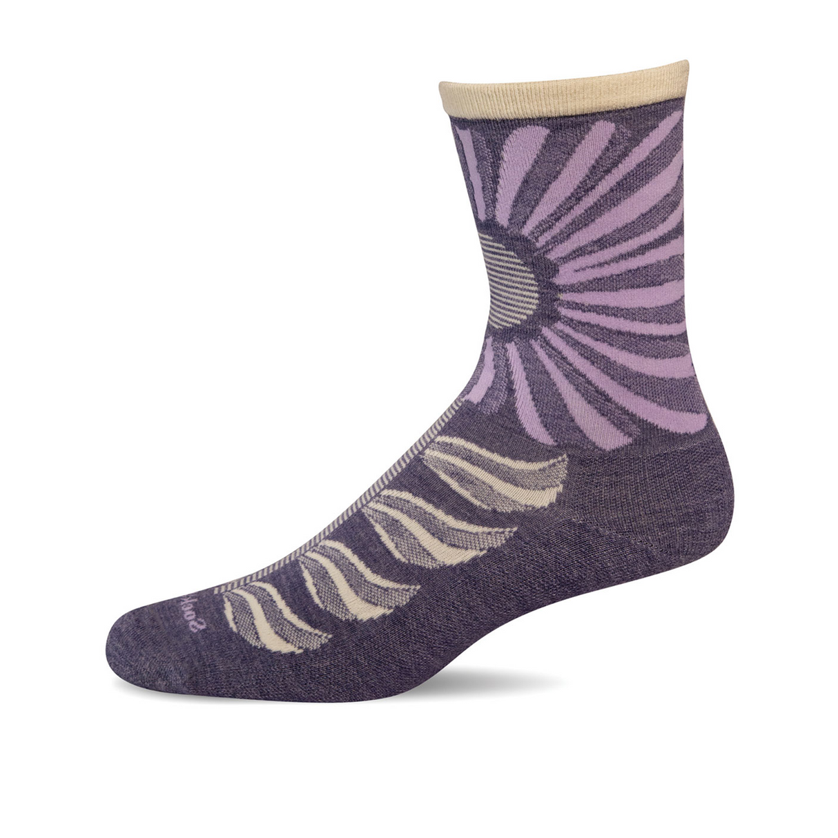 Sockwell Burst Crew Sock (Women) - Lilac Accessories - Socks - Lifestyle - The Heel Shoe Fitters
