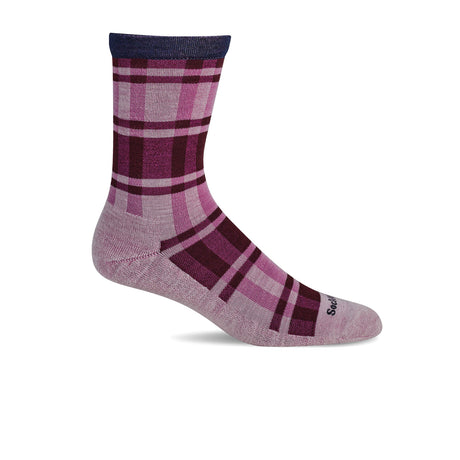 Sockwell Big Plaid Crew Sock (Women) - Sockwell Natural Accessories - Socks - Lifestyle - The Heel Shoe Fitters