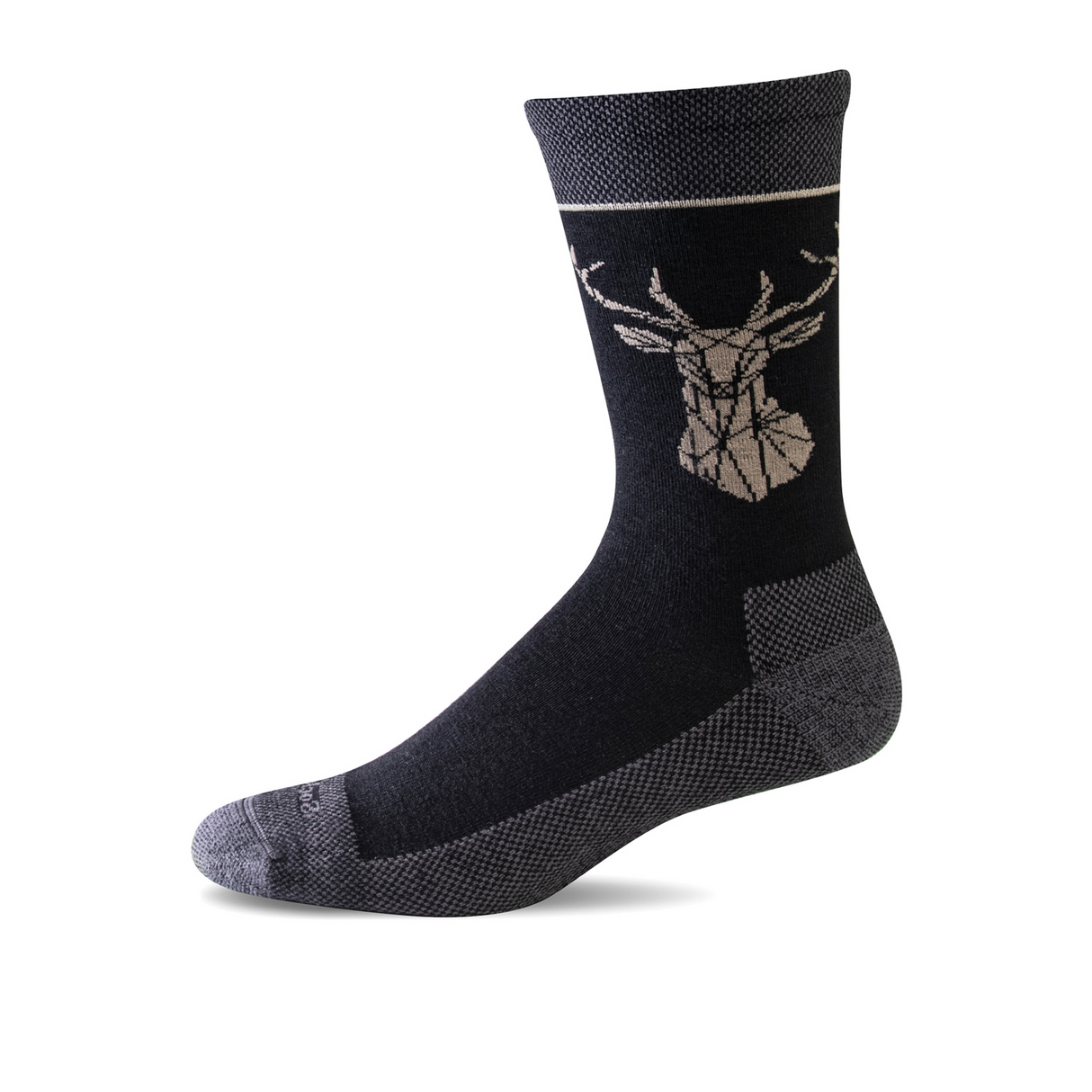 Sockwell Tenderfoot Crew Sock (Men) - Black Accessories - Socks - Lifestyle - The Heel Shoe Fitters