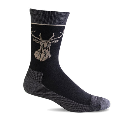 Sockwell Tenderfoot Crew Sock (Men) - Black Accessories - Socks - Lifestyle - The Heel Shoe Fitters