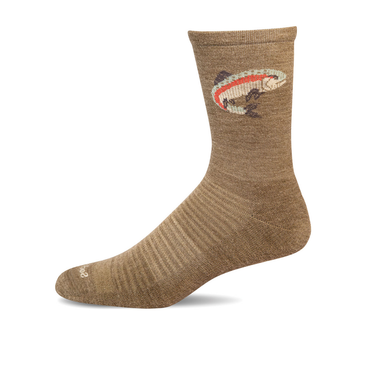 Sockwell Trout Crew Sock (Men) - Khaki Accessories - Socks - Lifestyle - The Heel Shoe Fitters