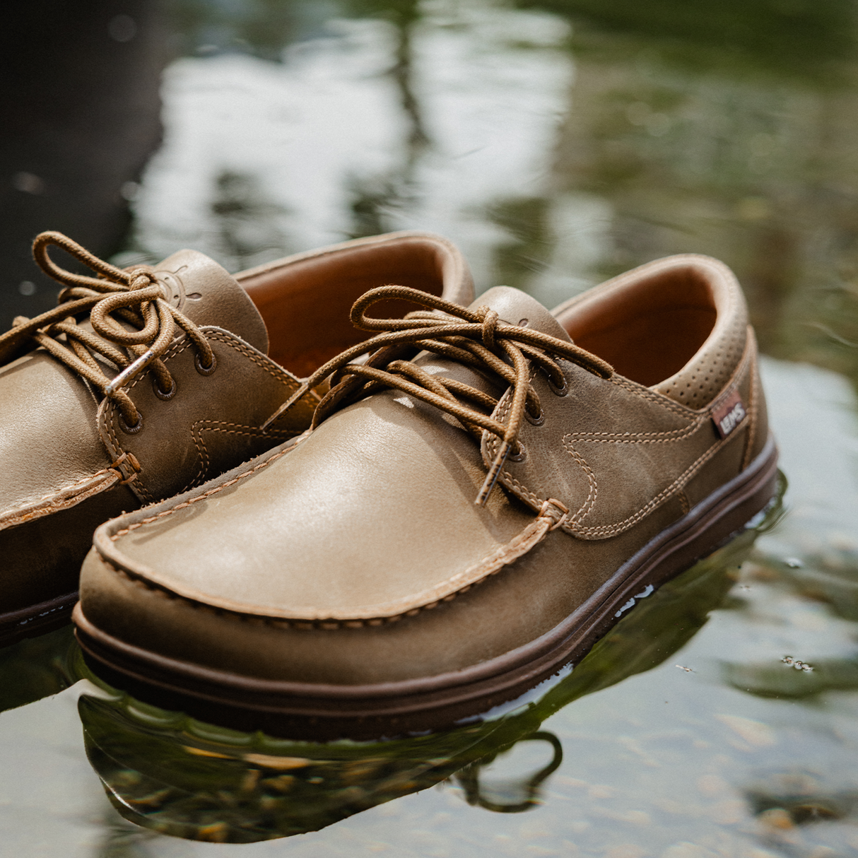 Lems Mariner Boat Shoe (Unisex) - Desert