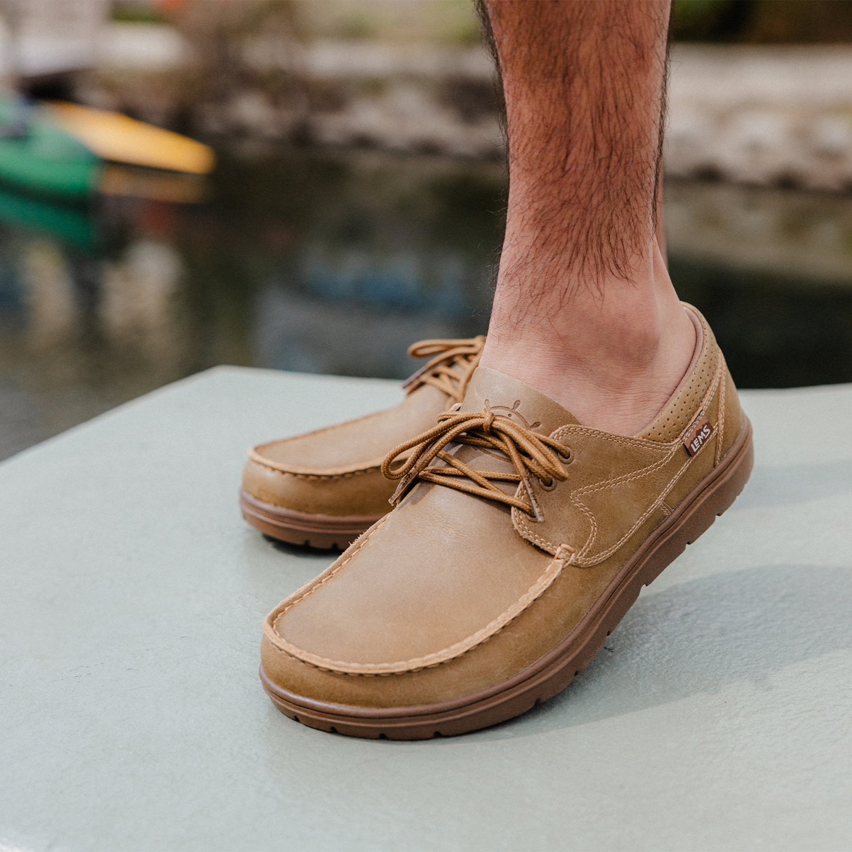 Lems Mariner Boat Shoe (Unisex) - Desert