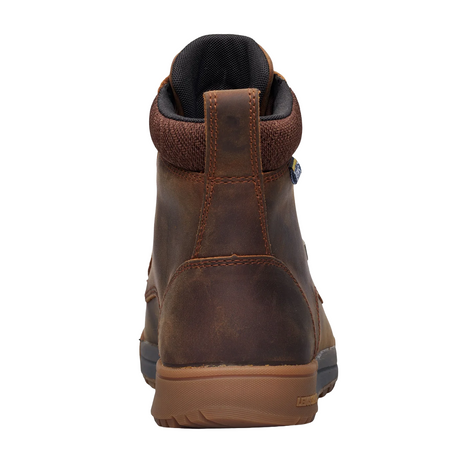Lems Boulder Summit WP (Unisex) - Rugged Bark Boots - Casual - Mid - The Heel Shoe Fitters
