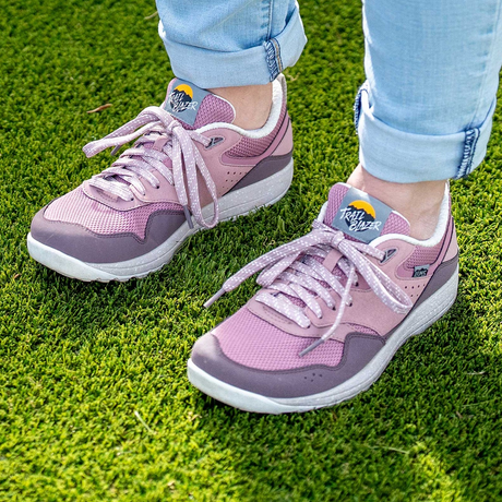 Lems Trail Blazer (Women) - Rose Athletic - Running - Trail - The Heel Shoe Fitters