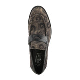 L'Artiste Lennon Loafer (Men) - Black Multi Dress-Casual - Loafers - The Heel Shoe Fitters
