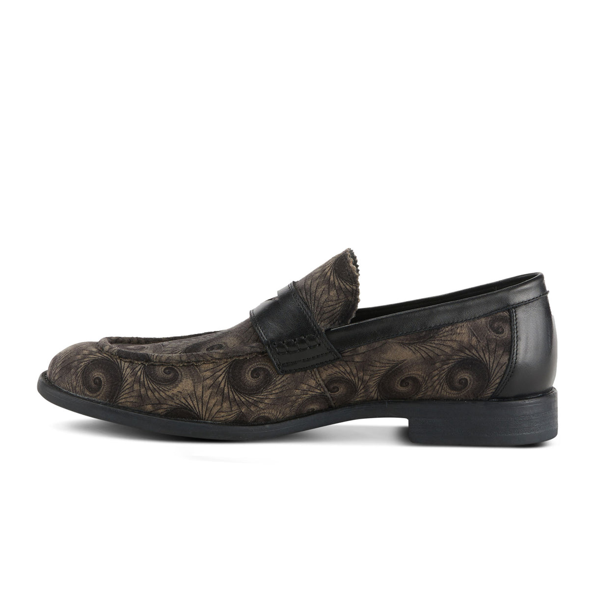 L'Artiste Lennon Loafer (Men) - Black Multi Dress-Casual - Loafers - The Heel Shoe Fitters
