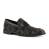 L'Artiste Lennon Loafer (Men) - Black Multi Dress-Casual - Loafers - The Heel Shoe Fitters