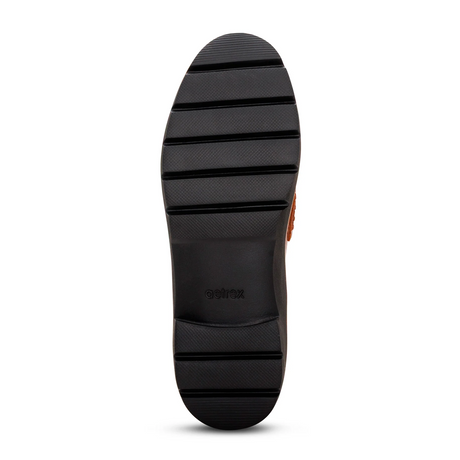 Aetrex Colette Loafer (Women) - Cognac/Black Sole Dress-Casual - Loafer - The Heel Shoe Fitters