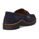 Aetrex Colette Loafer (Women) - Navy Suede Dress-Casual - Loafers - The Heel Shoe Fitters