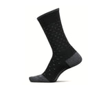 Feetures LM1015620 Max Cushion Classic Rib Crew Sock (Men) - Buttoned Up Charcoal Accessories - Socks - Performance - The Heel Shoe Fitters