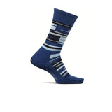 Feetures LM108623 Max Cush Classic Rib Crew Sock (Men) - Transit Blue Accessories - Socks - Lifestyle - The Heel Shoe Fitters