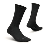 Feetures Everyday Ultra Light Wide Rib Crew Sock (Men) - Black