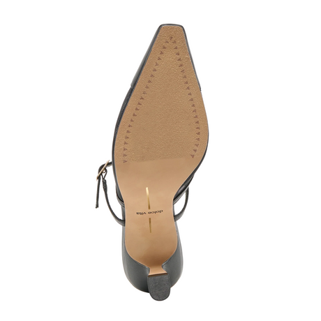 Dolce Vita Loyd Heeled Mule (Women) - Onyx Dress-Casual - Heels - The Heel Shoe Fitters