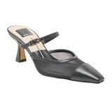 Dolce Vita Loyd Heeled Mule (Women) - Onyx Dress-Casual - Heels - The Heel Shoe Fitters