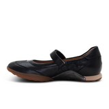 Aetrex Haley Mary Jane Sneaker (Women) - Black Athletic - Casual - Slip On - The Heel Shoe Fitters
