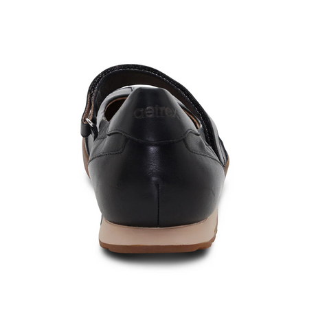 Aetrex Haley Mary Jane Sneaker (Women) - Black Athletic - Casual - Slip On - The Heel Shoe Fitters