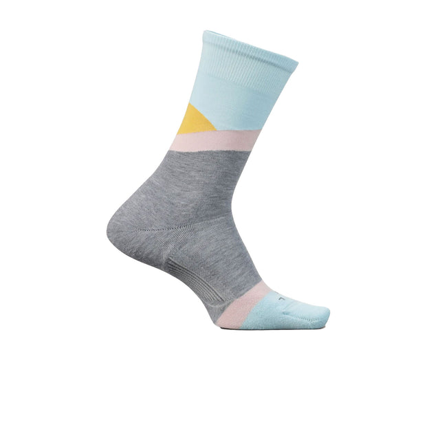 Feetures Max Cushion Crew Sock (Women) - Rising Sun Gray Accessories - Socks - Lifestyle - The Heel Shoe Fitters
