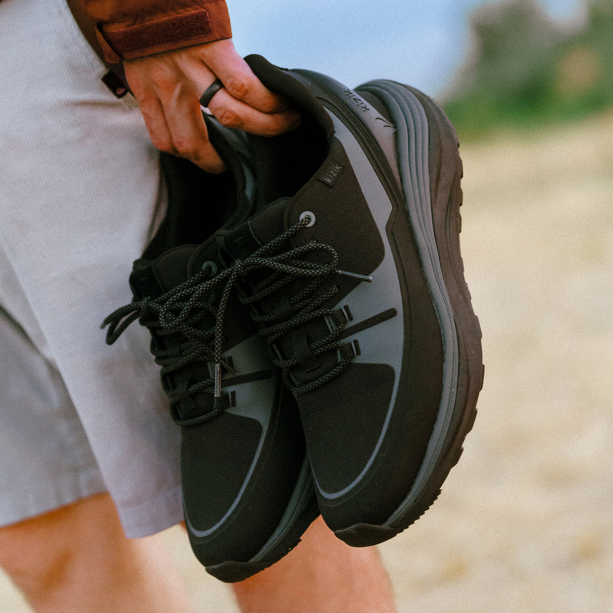 Kizik London All-Terrain Sneaker (Men) Athletic - Casual - Lace Up - The Heel Shoe Fitters