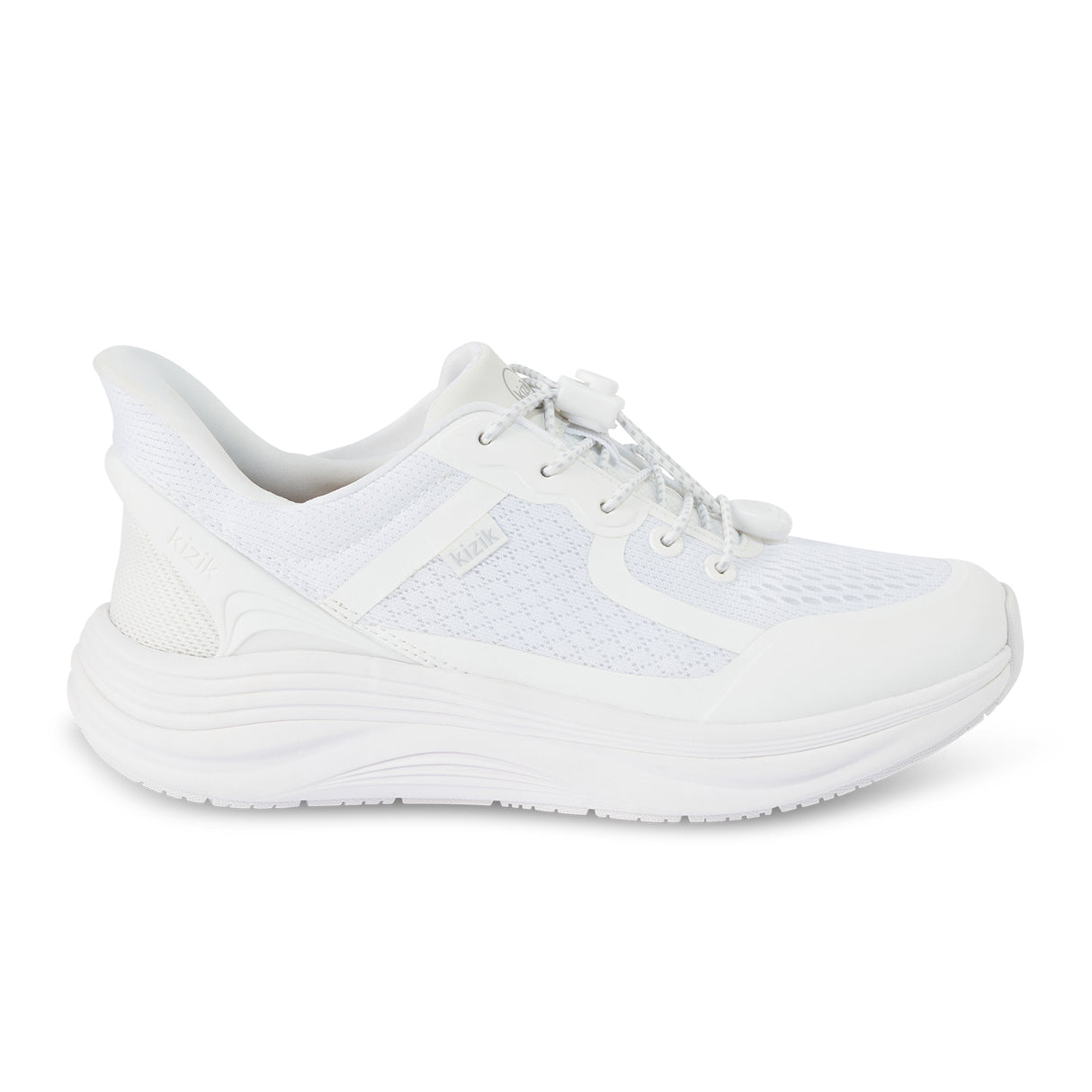 Kizik London Sneaker (Women) - White Athletic - Casual - Slip On - The Heel Shoe Fitters