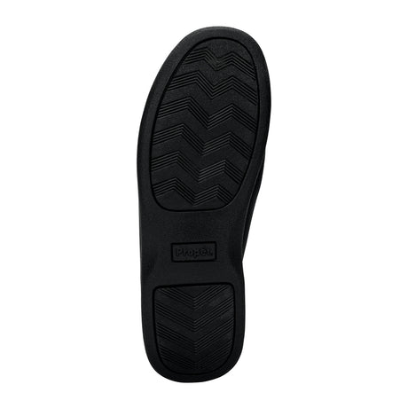 Propet Cush N Foot Slipper (Men) - Black Dress-Casual - Slippers - The Heel Shoe Fitters