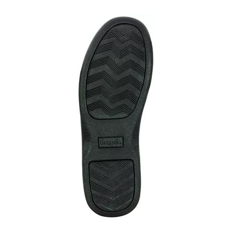 Propet Cush N Foot Slipper (Men) - Slate Corduroy Dress-Casual - Slippers - The Heel Shoe Fitters