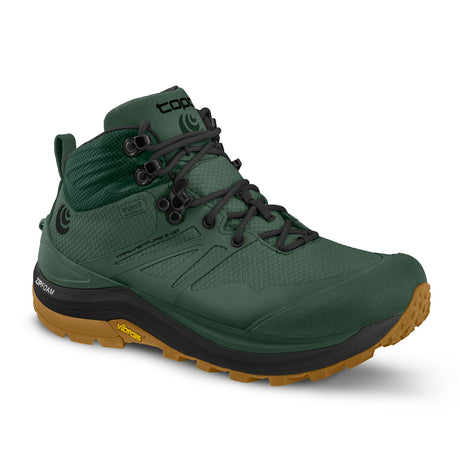 Topo Trailventure 2 Waterproof Hiking Boot (Men) - Dark Green/Clay Boots - Hiking - Mid - The Heel Shoe Fitters