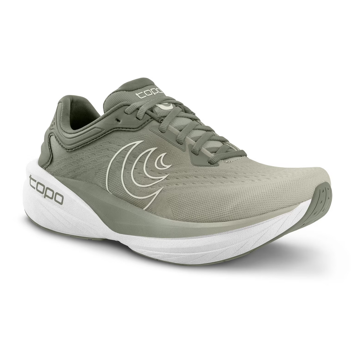 Topo Phantom 4 Running Shoe (Men) - Khaki/White Athletic - Running - Neutral - The Heel Shoe Fitters