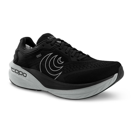 Topo Phantom 4 Waterproof Running Shoe (Men) - Black/Charcoal Athletic - Running - Neutral - The Heel Shoe Fitters