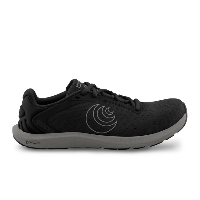 Topo ST-6 Running Shoe (Men) - Black/Charcoal Athletic - Running - Neutral - The Heel Shoe Fitters